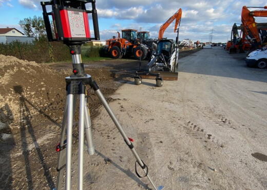 Bobcat Laserempfänger für den Gräder